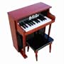 Schoenhut MB Key Traditional Spinet Mahogany Black