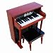 Schoenhut MB Key Traditional Spinet Mahogany Black