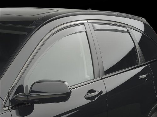 WeatherTech - 72455 - 2007 - 2011 Honda CR-V Light Side Window Deflector Complete Set