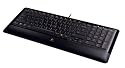 Logitech Compact Keyboard K300 Tastatur USB schnurgebunden schwarz (deutsches Tastaturlayout, QWERTZ)