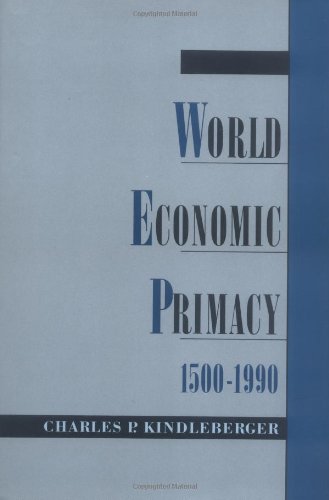 world economic primacy 1500 1990