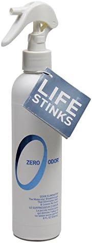 Zero Odor Multi-Purpose Household Odor Eliminator, Trigger Spray, 8 ounces (Pack of 6)