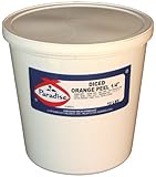 Paradise Diced Orange Peel 1/4 Inch, 10 Pound Tub
