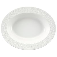 Nikko Ceramics Blanc Fleur Oval Vegetable 11