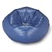 Ace Bayou ABC Life Style Furniture Large Bean Bag, Shiny Blue