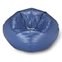 Ace Bayou  Blue Round Large Bean Bag