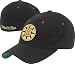 Boston Bruins Black Throwback Melton Wool Flex Hat
