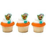 Scooby Doo Cupcake Rings - 24 ct