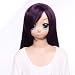 SureWells Dark purple lange Cosplay Per¨¹cke von Final Fantasy Type-0 K?nigin Per¨¹cke f¨¹r Da
