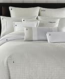 Barbara Barry Bedding, Patina Dew Corded King Duvet Cover Dew