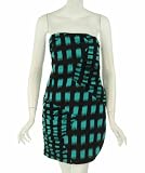 BCBGeneration Strapless Geo Dress