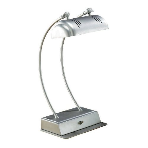 Lite Source LS-3356SS Megalite Contemporary / Modern Chrome 1 Light Desk Lamp