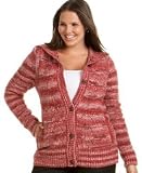Calvin Klein Jeans Plus Size Pointelle Hooded Sweater Cardigan