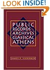 Public Records and Archives in Classical Athens (Studies in the History of Greece and Rome)