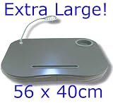 Extra Large 56cm Lapdesk Laptop Desk Lap Tray Table