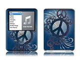 Peace Out Design Protective Decal Skin Sticker for Apple iPod nano 3G (3rd Generation) 4GB/ 8GB Player