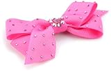 TARINA TARANTINO Classic Pink Grosgrain Bow Anywhere Clip