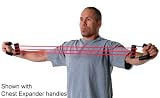 Lifeline USA Chest Expander with Three R3 (30lbs) Cables & Extra Set of R4 Cables