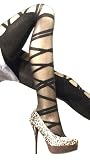 Lace Poet Strap Wrapping Bandage Hosiery