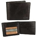 Fossil - Fossil Brown Leather Mens Wallet