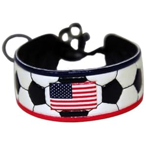 American Flag Classic Soccer Bracelet