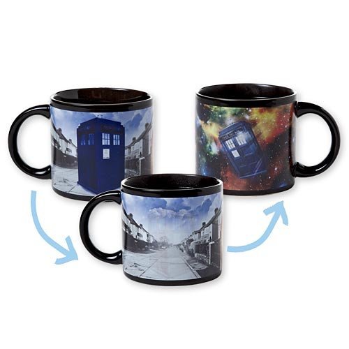 Doctor Who's Disappearing TARDIS Mug