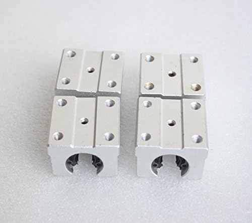 Twowin Sbr12-300mm Linear Guide Rails with Sbr12uu Linear Motion Bearing Blocks（pack of 2）