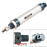 16mm Bore 50mm Stroke Screwed Piston Rod Air Cylinder