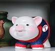 Texas Rangers Memory Company Piggy Bank MLB Baseball Fan Shop Sports Team Merchandise