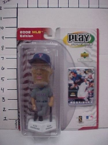 Alex Rodriguez UD Playmakers Texas Rangers Bobblehead Grey Variant