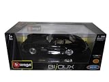 Mercedes 300SL Gullwing Black 1:24 Diecast Model Car