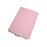 Skque PINK LEATHER CASE FOR AMAZON KINDLE 1 EBOOK READER