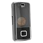 LG KG800 KG-800 Chocolate Snap-On Translucent Clear Crystal Case Cover by Eforcity
