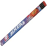 NBA Philadelphia 76ers 3-Pack Team Logo Pencil Set - Royal Blue