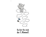 Eigenschaften Nici 60487 / NICI Jolly Mäh, Postkarte, Du bist für mich der 7. Himmel!