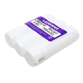 Lenmar Battery for Audiovox, Bell Phone, General Electric, RadioShack Cordless Phones - Yellow (CB0315)