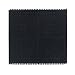 The Andersen Company 4404 Nitrile Rubber Comfort Scrape Linkable Middle Mat with Holes, 39" Length x 36" Width x 0.562" Thick, Black (Box of 2)
