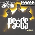 DJ Strong presents P's and G's: Volume 1 [Mixtape] by  Lil' Eazy-E / Kartoon / Flo-Rida / Bun B, Cashis / Keak Da Sneak / Nas / Trina, Paul Wall / Lil' Rob / 40 Glocc / Krondon, Perfecto / BaBash / Young Buck / TriStar, and Spider Loc / Roccett / Young Dre / Burnz 