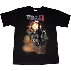 Ninja Gaiden II: Art of Inferno Black T Shirt