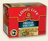 LONG LIFE TEAS, Organic Earl Grey Tea - 20 bags