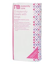 Mothercare Maternity Towels - Regular With Wings - 12pk