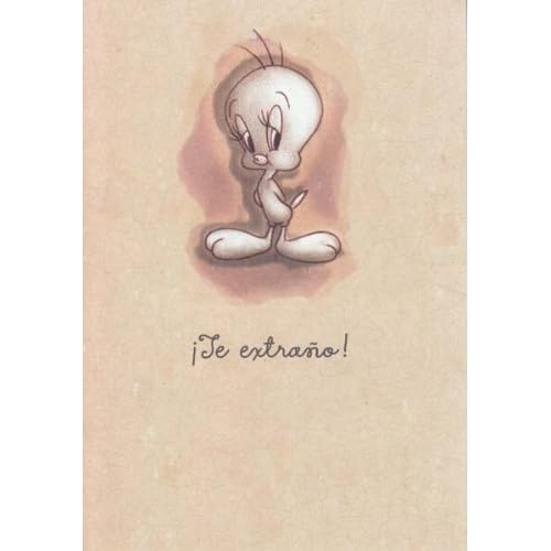 Amazon Greeting Card Miss You Looney Tunes Spanish I Miss You