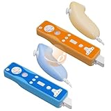 Premium Protective Blue / Orange 2 Tone Silicone skin cover case for Ninten ....