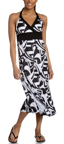 Beachstar Women's Geo Abstract Long Halter Dress