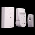 Byron SX-102 wire free portable & plug-thru door chime kit