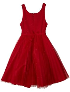 Bonnie Jean Girls Dress With Sequin Bodice and Pleated Skirt Bonnie Jean Girls Dress With Sequin Bodice and Pleated Skirt