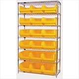 Q-Stor 7 Shelf Unit with Magnum Bins (74