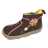 Pom Dapi - Brown suede embrodiered boots