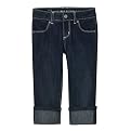 Girls' Mossimo Supply Co. Skinny Cuff Capri - Enzyme Wash