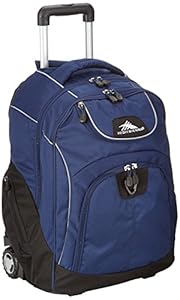 High Sierra Powerglide Wheeled Backpack, Blue